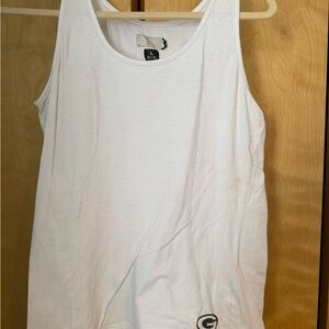 NFL White Tank Top with Logo